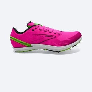 Brooks draft XC spikes BRAND NEW WORN ONCE (unisex size 6)
